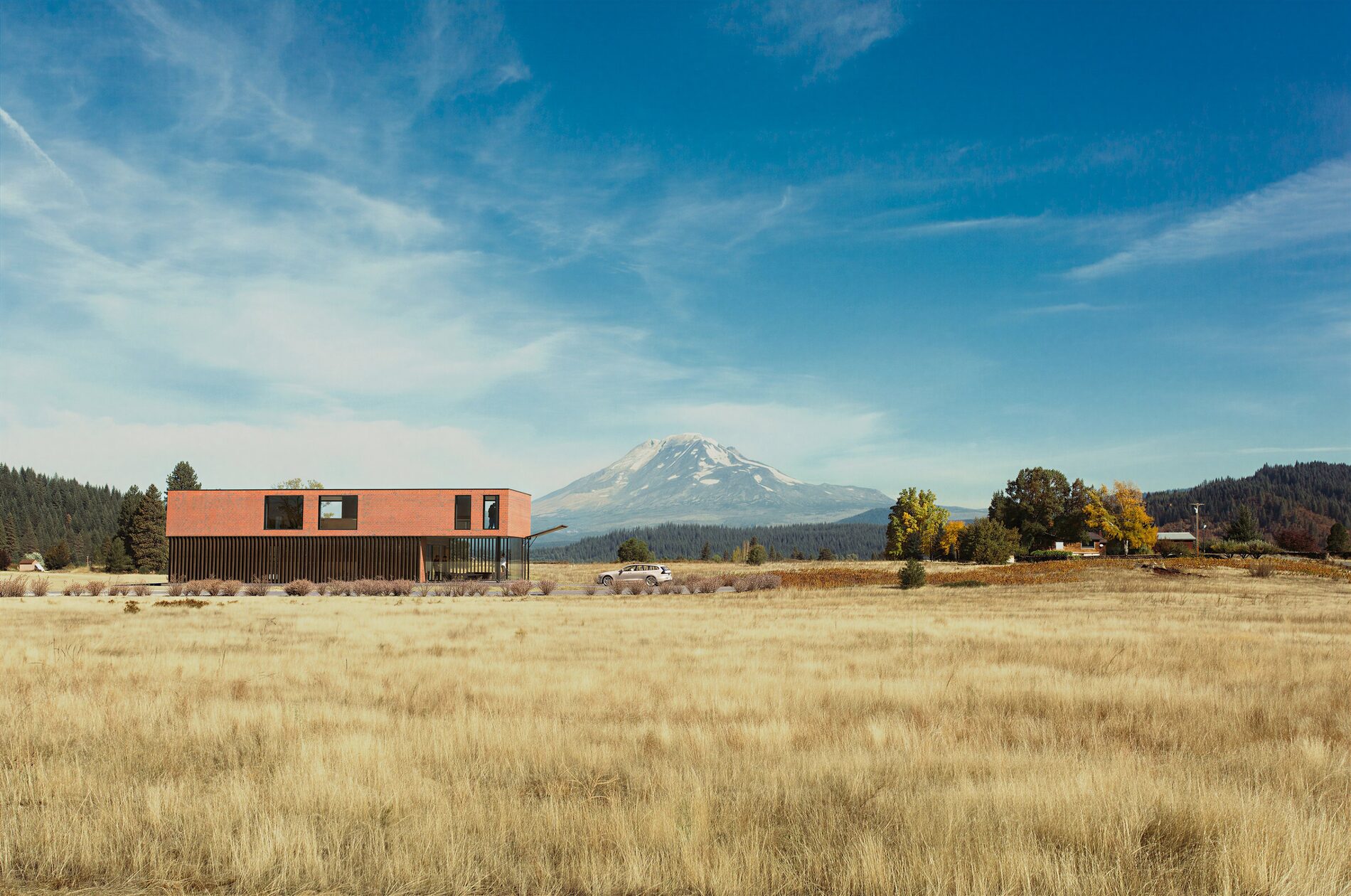 Casa B, rendering esterno