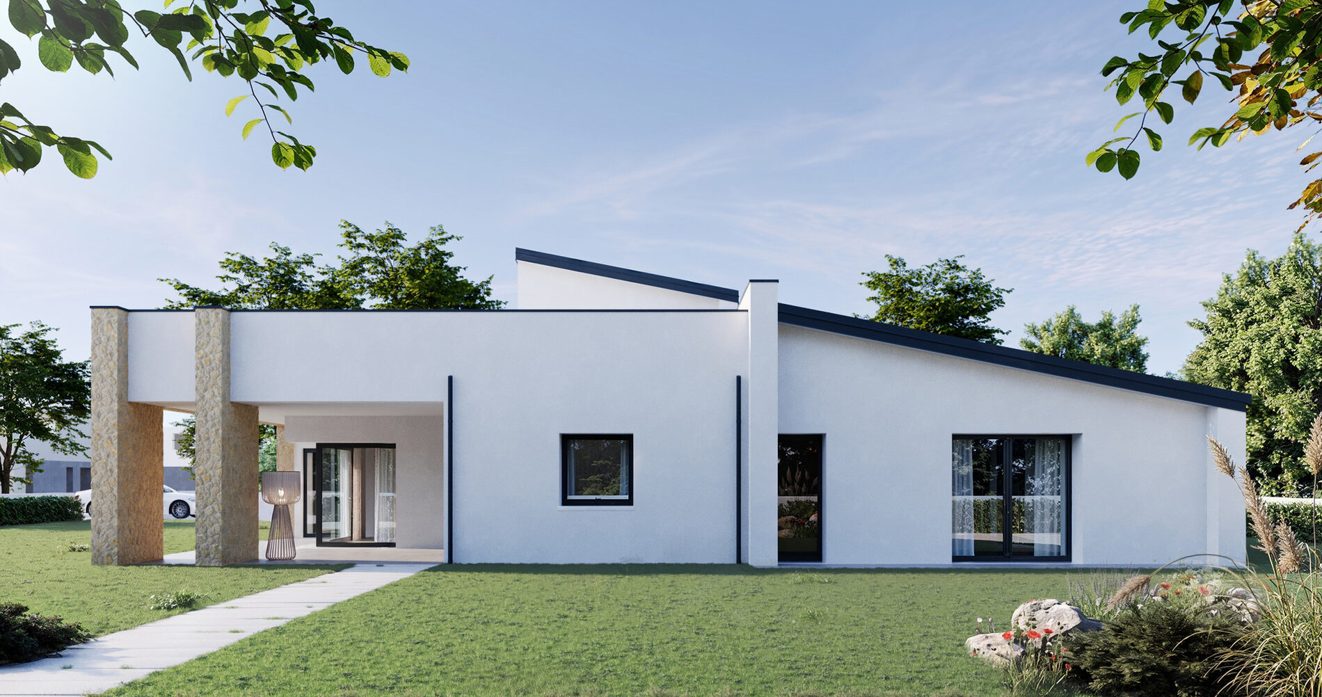 Villa F, vista 1
